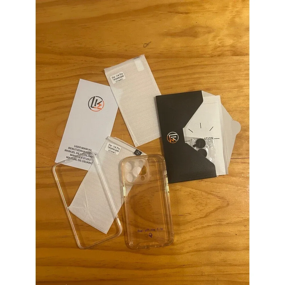 Smart Mobile 14Pro/14 Pro Max Case Kit Includes 2 Tempered Glass Cam Lens Protec
